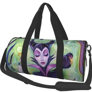 Maleficent themed duffel bag